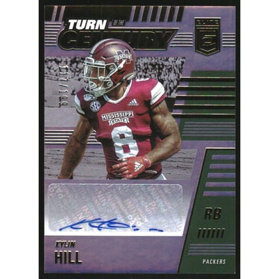 2021 Elite Turn of the Century Autographs #28 Kylin Hill/199