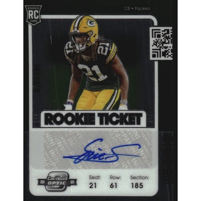 2021 Panini Contenders Optic #156 Eric Stokes AU RC