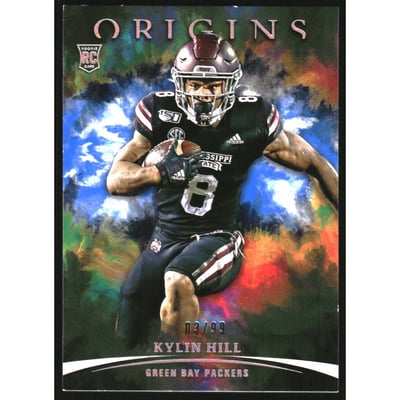 2021 Panini Origins Blue #150 Kylin Hill
