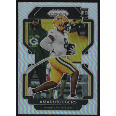 2021 Panini Prizm Prizms Silver #405 Amari Rodgers