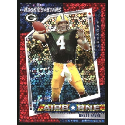 2021 Rookies and Stars Airborne Red Circles #26 Brett Favre