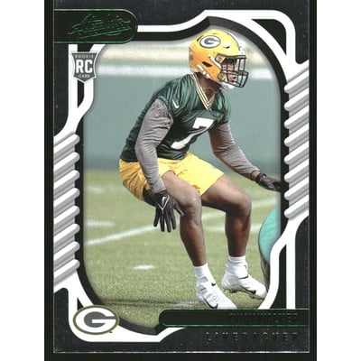 2022 Absolute Green #190 Quay Walker