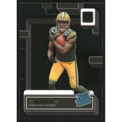 2022 Clearly Donruss Gold #85 Romeo Doubs RR