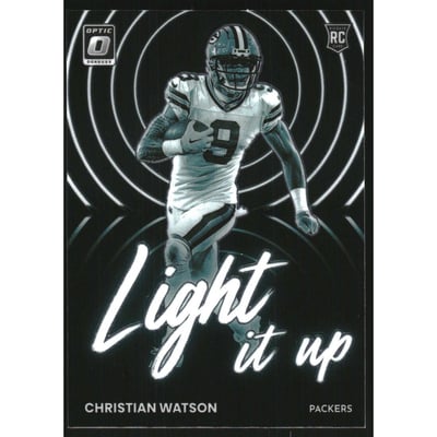 2022 Donruss Optic Light it Up #17 Christian Watson