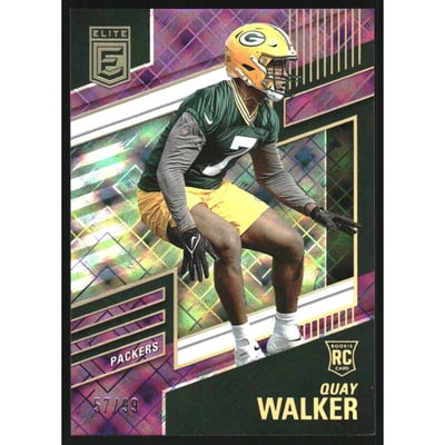 2022 Elite Purple #186 Quay Walker