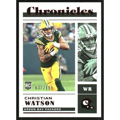 2022 Panini Chronicles Red #39 Christian Watson