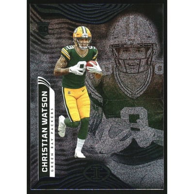 2022 Panini Illusions Dots #35 Christian Watson