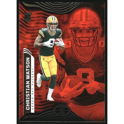 2022 Panini Illusions Orange #35 Christian Watson