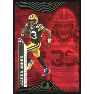 2022 Panini Illusions Ruby #34 Aaron Jones