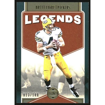 2022 Panini Legacy Green #103 Brett Favre