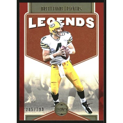 2022 Panini Legacy Red #103 Brett Favre