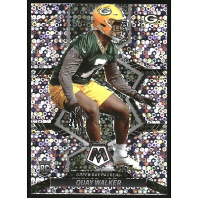 2022 Panini Mosaic Mosaic No Huddle Silver #372 Quay Walker