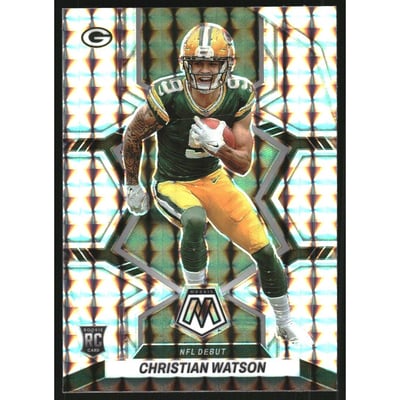 2022 Panini Mosaic Mosaic #281 Christian Watson DEB