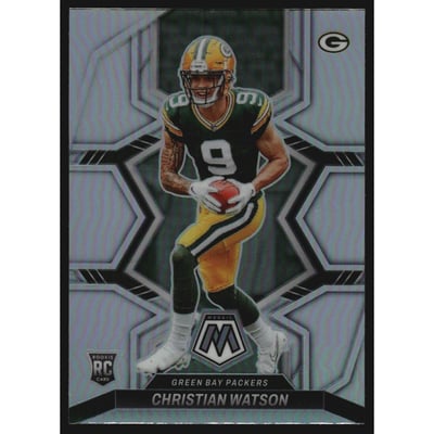 2022 Panini Mosaic Silver #327 Christian Watson