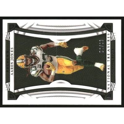 2022 Panini National Treasures #82 Aaron Jones