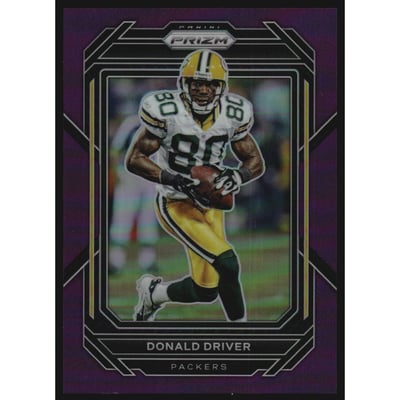 2022 Panini Prizm Prizms Purple #112 Donald Driver