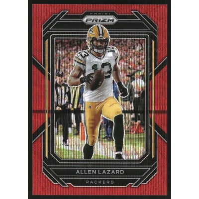 2022 Panini Prizm Prizms Red Wave #106 Allen Lazard