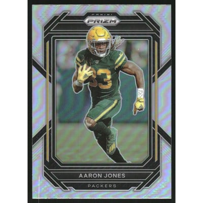 2022 Panini Prizm Prizms Silver #104 Aaron Jones
