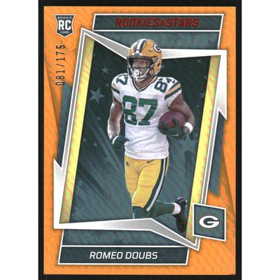 2022 Rookies and Stars Orange #129 Romeo Doubs