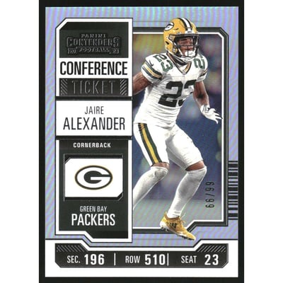 2023 Panini Contenders Conference Ticket #38 Jaire Alexander