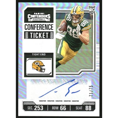 2023 Panini Contenders Variations Conference Ticket #148 Luke Musgrave