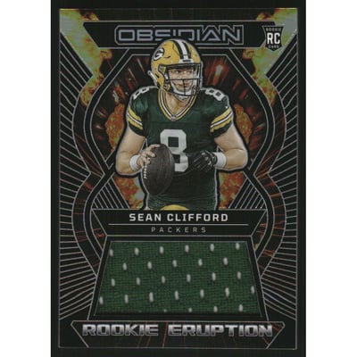 2023 Panini Obsidian Rookie Eruption Materials #24 Sean Clifford