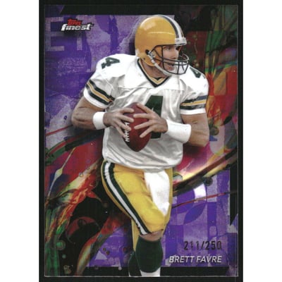 2024 Finest Purple Refractors #26 Brett Favre