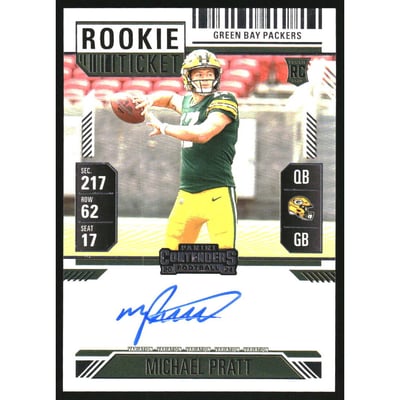 2024 Panini Contenders Variation #128 Michael Pratt