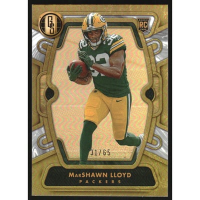 2024 Panini Gold Standard White Gold #150 MarShawn Lloyd