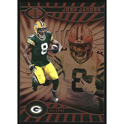 2024 Panini Illusions Trophy Collection Bronze #30 Josh Jacobs