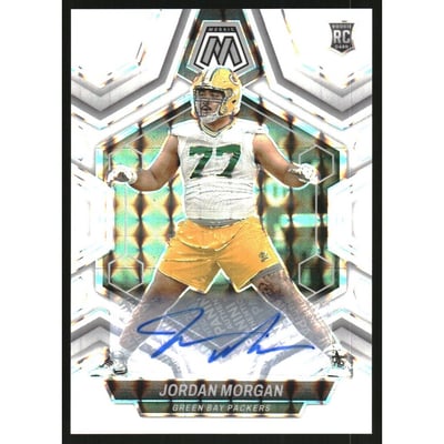 2024 Panini Mosaic Rookie Autographs Mosaic White #325 Jordan Morgan