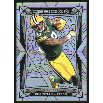 2024 Panini Obsidian Silver #70 Christian Watson