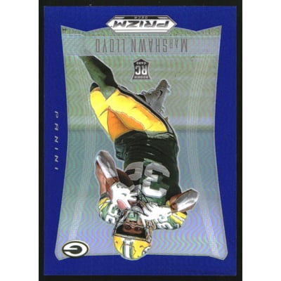 2024 Panini Prizm Deca Prizms Blue #115 MarShawn Lloyd