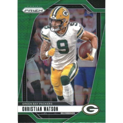 2024 Panini Prizm Prizms Green #103 Christian Watson