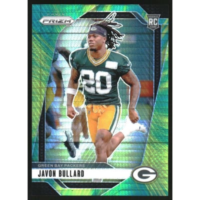 2024 Panini Prizm Prizms Hyper #345 Javon Bullard
