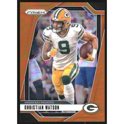 2024 Panini Prizm Prizms Orange #103 Christian Watson