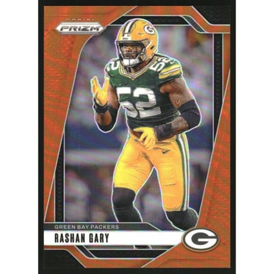 2024 Panini Prizm Prizms Orange #107 Rashan Gary