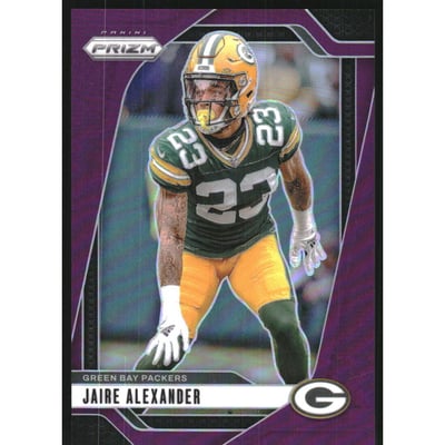 2024 Panini Prizm Prizms Purple #106 Jaire Alexander
