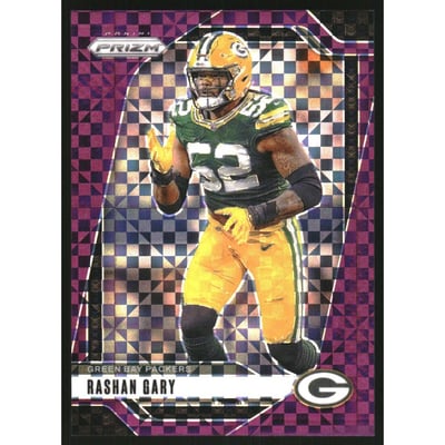 2024 Panini Prizm Prizms Purple Power #107 Rashan Gary