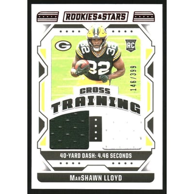 2024 Rookies and Stars Cross Training Materials #28 MarShawn Lloyd