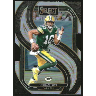 2024 Select Prizm Silver Die Cut #172 Jordan Love