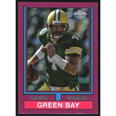 2024 Topps Chrome '74 Topps Pink Refactors #74TF17 Brett Favre