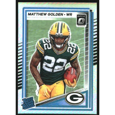 2025 Donruss Optic Holo #205 Matthew Golden RR
