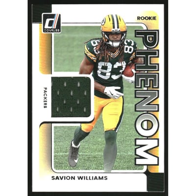 2025 Donruss Rookie Phenom Jerseys #11 Savion Williams