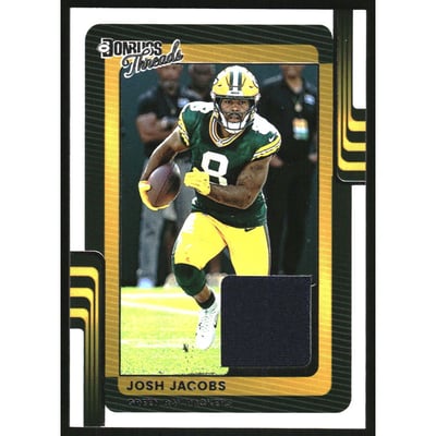 2025 Donruss Threads #17 Josh Jacobs