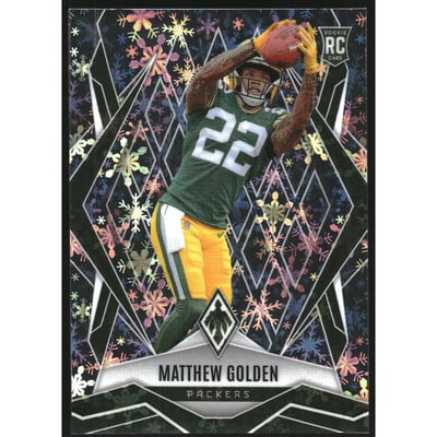 2025 Panini Phoenix Silver Winter #174 Matthew Golden