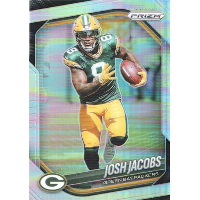 2025 Panini Prizm Prizms Silver #188 Josh Jacobs