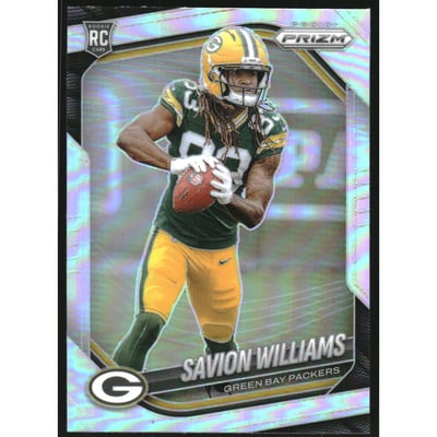 2025 Panini Prizm Prizms Silver #306 Savion Williams