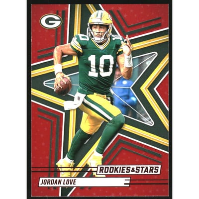 2025 Rookies and Stars Red #71 Jordan Love