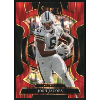 2025 Select Prizm Red Shock #67 Josh Jacobs